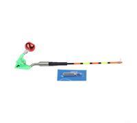 Flotteur de pêche avec alarme visuelle LED pour la pêche de nuit - Indicateur sensible de morsure - Changement de couleur - Design ABS étanche (B constamment allumé)