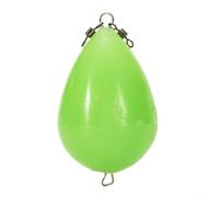 Flotteur de pêche avec revêtement lumineux pour une utilisation nocturne et un positionnement vers le haut pour maintenir l'appât (40 g)