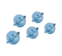 Flotteur de Pêche Creux 5pcs Boule Eau Douce Salée(25mm) | Design creux remplissable, ajustez poids et flottaison, idéal carpe et poisson , 5 assorties