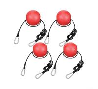 Flotteur de Pêche EVA 10cm pour robuste Flotteur de Pêche EVA(4pcs) | Matériau PVC pour durable, corde 1, diamètre 10cm, idéal ancrage léger