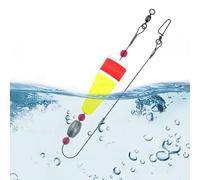 Flotteur De Pêche - Flotteurs Plombés pour La Pêche - Équipement Dynamique Pondéré pour La Pêche en Lac Rivière Eau Douce Eau Salée Et Barque