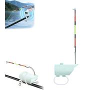 Flotteur de pêche haute sensibilité pour cannes, indicateur LED étanche avec buzzer sonore, capteur électronique sensible pour la pêche de nuit, boîte de pêche indispensable pour les pêcheurs (1 pièce