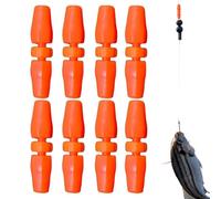 Flotteur De Pêche Longue Portée,Flotteurs en Caoutchouc pour Lancers Lointains - Assortiment Compact De Flotteurs pour Silure en Eau Douce pour Débutants Et Passionnés