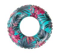 Flotteur de piscine à anneaux - Bouée flottante gonflable, tube portable pour femmes adultes, plaisir dans les flaques d'eau de piscine de plage, activités aquatiques d'été, jouet flottant en plein ai