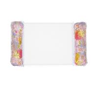 Flotteur de piscine à paillettes - Chaise longue gonflable portable avec design de couchage confortable et matériau PVC durable, chaise flottante pour se détendre dans l'eau | Loisirs au bord du lac