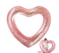 Flotteur de Piscine Coeur | Tube de chaises Longues flottantes pour Piscine en Forme de cœur - Anneau Flottant de Gonflable épais été fête de Plage en Plein air pour Adultes Adolescents