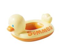 Flotteur De Piscine en Forme De Canard - Chaise Longue De Bain Gonflable