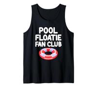 Flotteur de piscine Fan Club Raft Fête d'été Ocean Water Fun Débardeur
