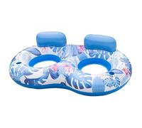 Flotteur de piscine gonflable, chaise longue flottante, facile à gonfler et à gonfler, design radeau, flotteur d'eau confortable pour parc aquatique, rivière, lac, plage, vacances, femmes, hommes