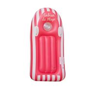 Flotteur de Piscine Gonflable HTU avec fenêtre Transparente, équipement de Natation d'été (Rouge)