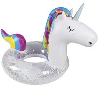 Flotteur De Piscine Gonflable Licorne Pailleté De 4 Pieds