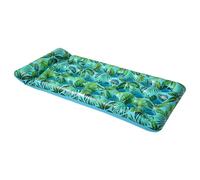 Flotteur de piscine gonflable pour adulte - Chaise longue surdimensionnée avec appuie-tête, design à 21 trous pour plus de confort, flotteur de piscine gonflable parfait pour profiter des journées