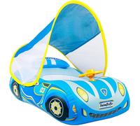 Flotteur de piscine gonflable pour bébé avec siège pare-soleil pour bébé de 1 à 4 ans, bouée de piscine gonflable pour bébé