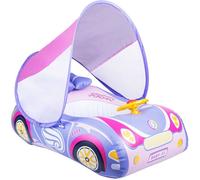 Flotteur de piscine gonflable pour bébé avec siège pare-soleil pour bébés de 1 à 4 ans, bouée de piscine gonflable pour bébé