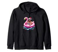 Flotteur de Piscine Holiday Flamingo Sweat à Capuche