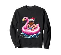 Flotteur de Piscine Holiday Flamingo Sweatshirt