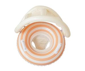 Flotteur de Piscine pour Bébé avec Auvent | Bouée Sécurité Enfant Débutant Gonflable,Flotteur Sucette avec Protection Solaire pour Jeux Extérieur Plage Lac Piscine