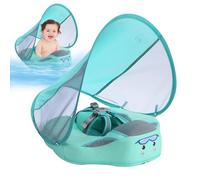 Flotteur de piscine pour bébé - Flotteur de natation, protection solaire, design sans retournement | Scénario de vacances d'été pour 3 à 24 mois d'activités aquatiques en famille