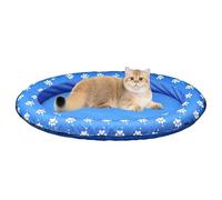 Flotteur de piscine pour chien | Rampe gonflable imperméable et pliable | Flotteur de piscine d'été pour chiens de petite, moyenne et grande taille, chiot, , extérieur, jardin, cour, terrasse