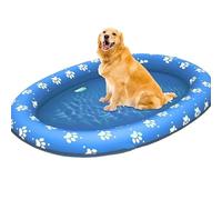 Flotteur de piscine pour chiens, rampe gonflable, sûre, portable, confortable, pour chiots, été, eau, lac, mer, plage, rivière, intérieur, extérieur