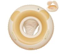 Flotteur de Piscine pour Jeune Enfant - Radeau Gonflable avec Auvent Protection Contre Le,Bouée Piscine Adorable pour Fille Garçon,pour Un été en extérieur, Plage, Douche, Jeux, garçon et Fille