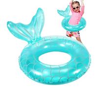 Flotteur De Piscine Sirène - PVC Souple 2-5 Ans, Bouée Gonflable, Jouet Aquatique Mignon | Vacances À La Plage, Fête D'été, Cours De Natation Amusant, Cadeau Pour Bébé, Équipement De Sécurité Pour Tou