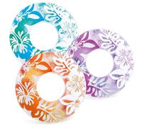 Flotteur de piscine tubulaire de couleur transparente INTEX