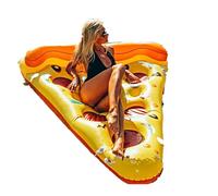 Flotteur de Pizza Gonflable, Long Flotteur de Piscine de Tranche de Pizza Flottant Flotteur de Partie de Tranche de Pizza Flotteur de Partie de Flotteur de Flotteur Gonflable
