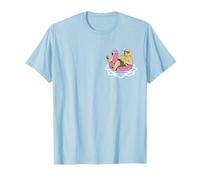 Flotteur de Poche Golden Retriever Flamant Rose été T-Shirt