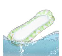 Flotteur d'hamac à eau - Chaise longue flottante pour piscine 150x72cm, système de relaxation gonflable | Conception ergonomique et inclinable Structure de support confortable Construction stable en P