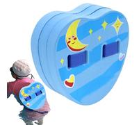 Flotteur Dorsal pour Apprentissage Natation - Équipement Natation Leçons Ceintures à Bulles Flotteurs,3 Couches Réglables, Sécurité pour Bébés Garçons Filles Débutants