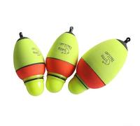 Flotteur électronique avec fonction lumineuse à deux couleurs, flotteur visuel optimisé pour les équipements de pêche qui nécessitent une indication précise de la morsure et de l'activité (80 g)