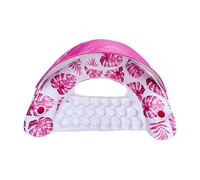 Flotteur gonflable | Bouée et matelas gonflables | Bateau pneumatique Chaise longue avec porte-gobelet pour l'été en plein air Piscine Plaisir de baignade à la natation