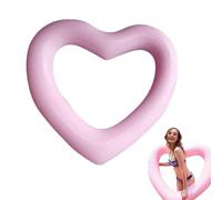 Flotteur gonflable | Flotteur en forme de cœur pour piscine - Water Fun Heart Float Float Tuyau de natation d'été pour piscine Beach Party