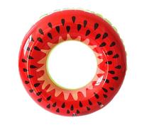 Flotteur gonflable pour piscine, motif pastèque, bouée de natation, bouée de natation, décorations de fête, anneaux gonflables