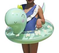 Flotteur Gonflable Pour Tout-petits - Anneau De Natation Dinosaure De 54 Cm, Entraîneur De Natation Pour Enfănts, Tube Anti-retournement Souple, Flotteur De Piscine Léger Et Portable | Conception Amus