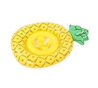Flotteur gonflable pour tout-petits avec bouée de bain pour bébé avec double bouche d'air anti-fuite pour le plaisir de l'eau de la piscine, fabriqué en PVC écologique, matériau (bouée d'ananas)