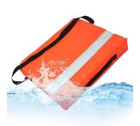 Flotteur jetable - Coussin de Sauvetage Haute flottabilité | Mousse de polyéthylène de 45,7 x 35,6 cm, avec Sangles imperméables, Sauvetage pour Natation, pagaie, canoë et Sauvetage.