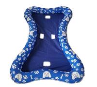 Flotteur pour chien - Tapis flottant pour chien - Radeau gonflable - Flotteur de natation pour animaux de compagnie - Lit gonflable portable - Tapis d'eau pour animaux de compagnie pour la natation