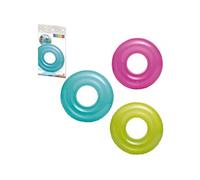 Flotteur roue transparente 3 couleurs 76 cm