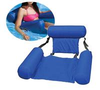 Flotteur Salon Lit D'eau Piscine Pliant Réglable Avec Dossier Divertissement Sûr Gonflable Hamac Chaise Mat - Modèle: - Htbyyqa05708