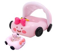 Flotteur Voiture Enfant pour Piscine - Flotteur Piscine avec Ombrelle pour Jeux Aquatiques | Fauteuil Flottant Confy pour Amis Collègues - Loisirs Ludiques en Extérieur Piscine Été