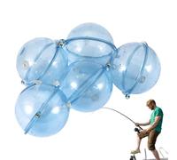 Flotteurs - 5 Pièces Flottant Rond Câble | Grands Flotteurs Pour Eau Salée | Pour Adultes eau Salée Et Perche Truite Bluegill Crappie Poisson Pan