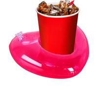 Flotteurs À Boissons - Porte-Gobelet Gonflable | Table Flottante Inflatable PVC Léger pour Plage, Spa, Rivière, Jardin et Activités Estivales