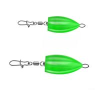 Flotteurs de contrôle de carpe en polypropylène Vert 27 mm | Construction en polypropylène, taille 27 mm, poids 3,6 g, couleur verte, idéal pour les bouchées timides