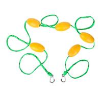Flotteurs De Cordage pour Piscine, Ligne De Nage avec Flotteurs 5M pour Visibilité, Ligne de Couloir à Visibilité Élevée avec Crochets Inoxydables pour Plages Côtes et