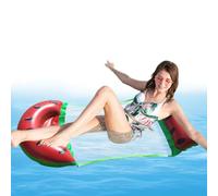 Flotteurs de lac pour adultes | Pastèque Flottante Gonflable En | Flotteur lounge de piscine en forme de fruit | pour la plage, le camping, les vacances d'été, la natation, le bronzage, les bains de e