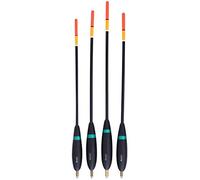 Flotteurs de Pêche Balsa - 4 PCS Bobbers en Bois Balsa pour La Truite et le Crappie