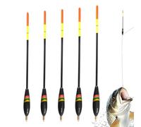 Flotteurs de Pêche | Flotteur de Pêche avec Buoyance | 5 Pièces Accessoires de Flottaison pour | Étang Rivière Mer Eau Douce et Salée