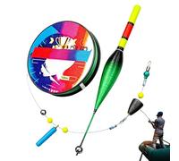 Flotteurs de Pêche,Haute Sensibilité Résistant à l'usure et Portable - Kit de Fil de Pêche au Leurre avec Flotteur - pour la Pratique en Mer et en Eau Douce en Kayak Lac pour Les Pêcheurs et